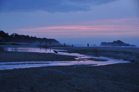 Arrecifes, a metade do caminho na nossa trilha no Parque Nacional Tayrona, no litoral norte da Colômbia